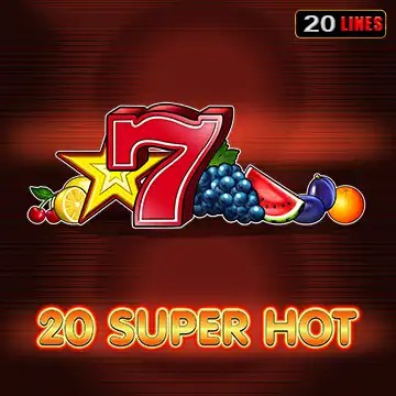 20 Super Hot by Amusnet Interactive, showcased at 500-casino.se – game logo