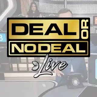 Deal or No Deal Live online game logo by Evolution on 500-casino.se