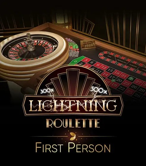 Play First Person Lightning Roulette slot by Evolution on 500-casino.se