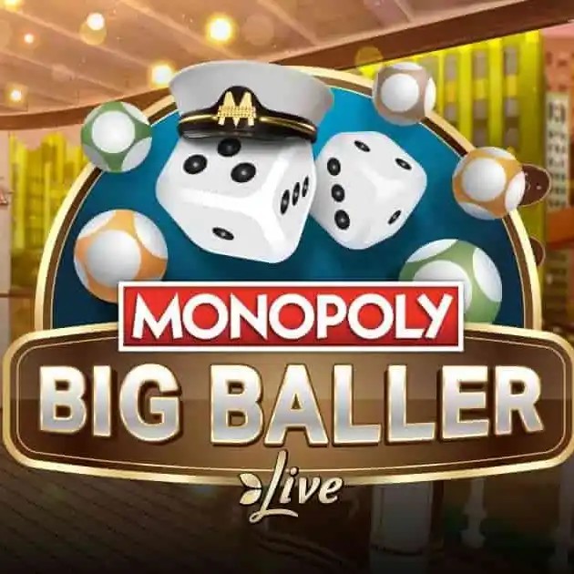 Try MONOPOLY Big Baller slot by Evolution on 500-casino.se – logo image